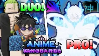 Two Noobs Obtain the New *BEST* Anime Vanguards Units! *DUO PROG*