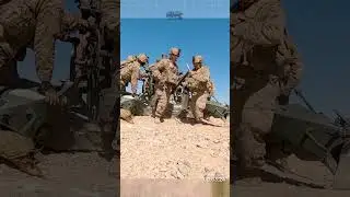 U.S. Soldiers from Artillery Regiment conduct M777 Howitzer Artillery Live-Fire Exercise