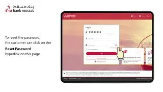 Secure Access: 5 Steps to Reset Your Password on #Bank_Muscat Corporate Online Banking!