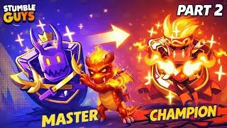 Stumble Guys Ka Sabse Crazy Rank Push 😨 part 2 #stumbleguyshindi   #iamthatgamer #viral
