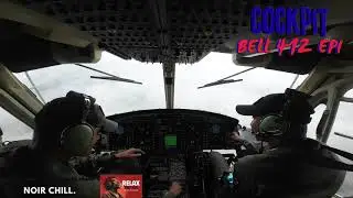 cockpit view  helicopter bell 412 epi  ยะลา - เขื่อนบางลาง