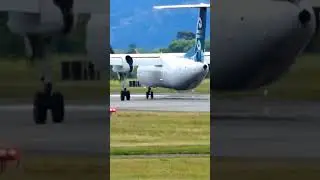 Q300 landing in Blenheim #aviation #shorts #q300