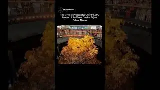 A tree with 98,000 pure gold leaves&hellip; only in Macau! 🌳💰✨