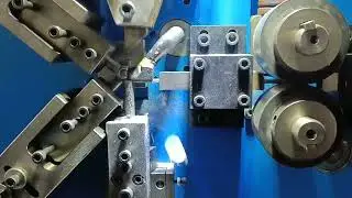 automatic spring washer making machine