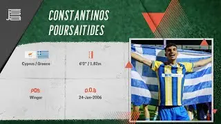 🇨🇾🇬🇷 Constantinos Poursaitides - Cyprus NT - Winger Highlights