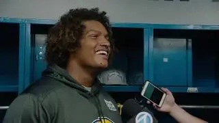 Isaac Rochell Addresses The Media On Week 5 Victory | LA Chargers