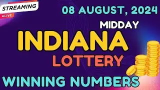 Indiana Midday Lottery Results For - 08 Aug, 2024 - Daily 3 - Daily 4 - Powerball - Mega Millions