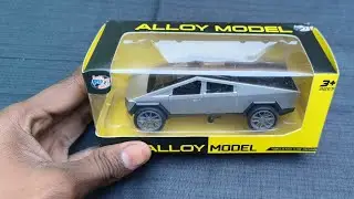 Tesla Cyber Truck Alloy Model 1:36 Scale Car Unboxing | Unboxing ASMR | Review Dose