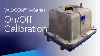 Neles VALVCON&trade; V-Series electric actuator: On/Off Calibration