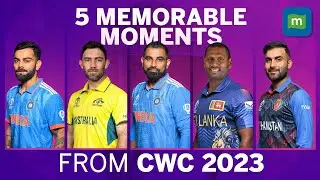 From Virat Kohli&rsquo;s 50th Century To Angelo Mathews Time Out: Top 5 Moments From ICC World Cup 2023