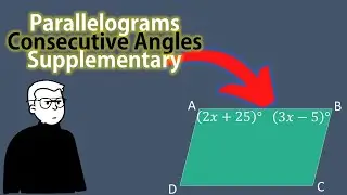 Properties of Parallelogram Consecutive Angles are Supplementary