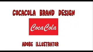 Coca-Cola logo redesign 🥤Vector design in Adobe Illustrator #cocacola #AdobeIllustrator #viralshorts
