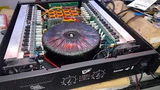 Live grandslam  gs2500 power amplifier umiinit daw sabi ng may ari ito gawan natin ng paraan