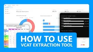 VCAT Extraction Tool - video guide