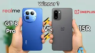 Realme GT 8 Pro vs OnePlus 15R 🔥 | Camera 📸 Battery 🔋 Performance Comparison | Under ₹50K Best Phone