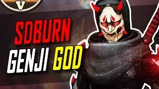 SDBURN IMPOSSIBLE GENJI 70% KILL PARTICIPATION [ OVERWATCH SEASON 5 ]