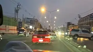 Going to hospital for my son Korean Daily Driving in Thailand Mercedes Benz on road Car Maintenance