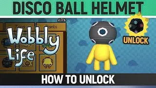 Wobbly Life - Secret Outfit - Disco Ball Helmet
