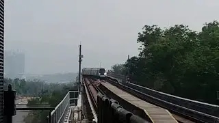 {SSP Line System Migration Works} MRT SBK Line - Siemens Inspiro Turnabout At Kwasa Sentral [102]