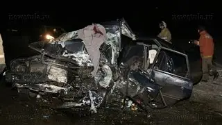 Один человек погиб и два пострадали в ДТП на выезде из Тулы
