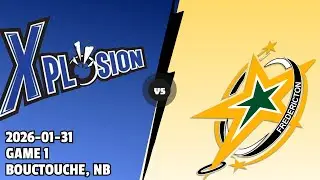 Xplosion vs Fredericton - 2026-01-31, Bouctouche NB (Game 1)