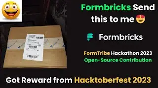 Hacktoberfest 2023 Reward | Formbricks | FormTribe | Open Source Contribution  #hacktoberfest