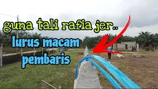 [Episod1614] sambung susun pagar baru beli