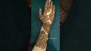 simple henna design #hennadesign #mehndidesign #varailvideo #explorepage