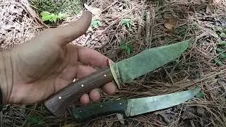 Scalper and Clip Point Bowie Part 2
