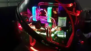 Inwin Winbot case with 2 liquid cooling systems
