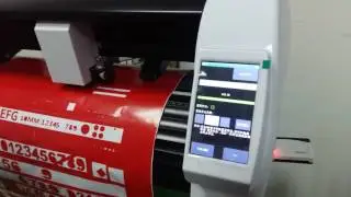 SKYCUT V series cutting plotter cut 2mm letters