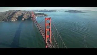 Golden Gate Bridge Drone 4K | San Francisco Aerial Views