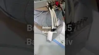 uji coba balun pasiv sebelum di sebar