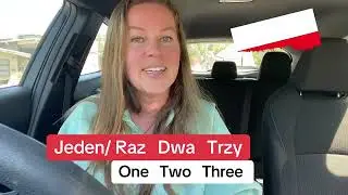 🇵🇱 How to pronounce number  &ldquo; THREE &ldquo; in Polish language . Let&rsquo;s count to three 🇵🇱