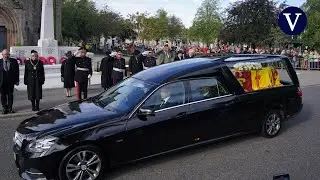 Los restos mortales de Isabel II son trasladados a Edimburgo