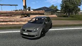 Volkswagen Golf 6 [Euro Truck Simulator 2] ETS2-[1.54] (link in comments)
