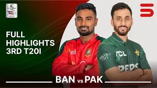 Full Highlights | Bangladesh vs Pakistan | 3rd T20I, 2025 | ZC1A