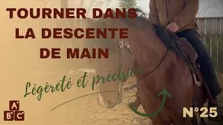 ⭐ Faire tourner son cheval dans la descente de main – finesse et contrôle des épaules ⭐