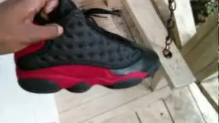 Распаковка кроссовок iMediumRare Air Jordan 13 XIII Bred Retro 2013
