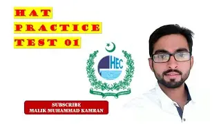 HEC HAT PRACTICE TEST 1 . HAT MOCK TEST 01
