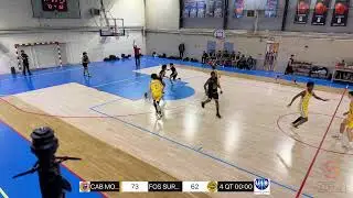 #Basket U18Elite CAB MONTPELLIER VS FOS SUR MER
CAB MONTPELLIER  VS FOS SUR MER
