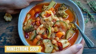 Instant Pot Minestrone Soup Recipe (Vegan and Super Easy) - Blondelish