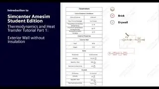 Simcenter Amesim Student Edition | Thermodynamic and Heat Transfer Tutorial Part 1