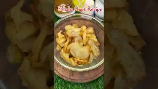 Homemade Crispy Potato Chips🥔😋 | Potato Chips Recipe🤩 #shorts #trending #chips #viralvideo
