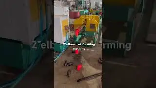 Elbow hot forming machine #machine #elbow #hot forming #manufacturing