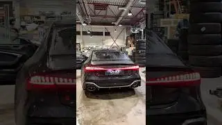 Another Akrapovič Installation, this time on a Brand New Audi RS7