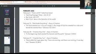 52 Week Sunday School Curriculum for 2022