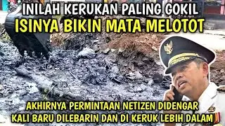 BAGAIMANA TIDAK BANJIR KALI BARU KALAU ISINYA INI SEMUA‼️KOTOR DAN BAU BUSUK
