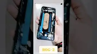 Asus ROG Phone 2 (ZS660KL) AMOLED Display Combo Folder (With Frame) | Original Quality Replacement