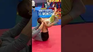 My baby is always excited for weekly activities at the Little Gym 🤸&zwj;♂️ #empowerparents #momlife